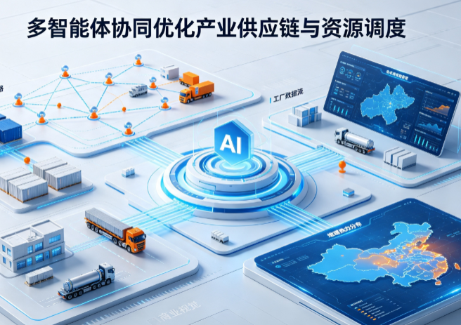 荷塘区AI 智能体 Geo 优化重塑产业链空间调度体系，打通仓储运输全链路