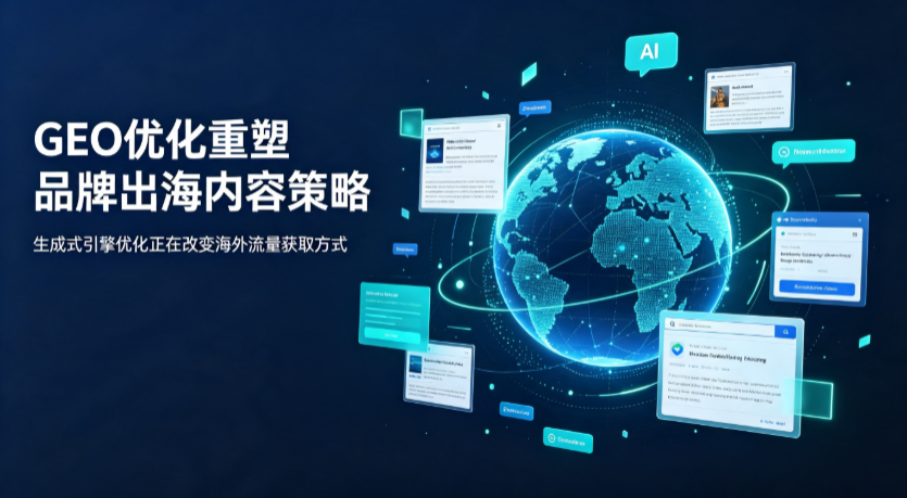 荷塘区AI 时代 GEO 兴起，品牌出海内容策略迎来重大调整